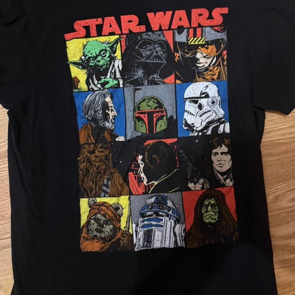 Star-wars Men's Black T-shirt